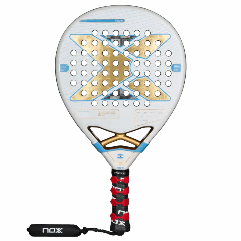 RAQUETTE DE PADEL NOX AT10 GENIUS 18K ALUM LTD BUENOS AIRES 2025